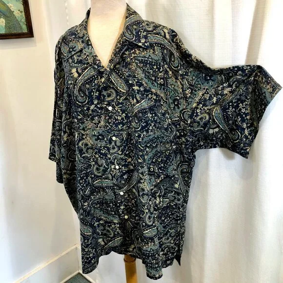 90s Ralph Lauren Polo Shirt PAISLEY M！ Polo Ralph Lauren | Shirts | Vintage 99s Polo By Ralph Lauren